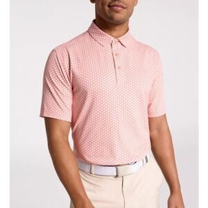 Walter Hagen Men’s Performance 11 Printed Golf Polo- Golf Ball Pattern